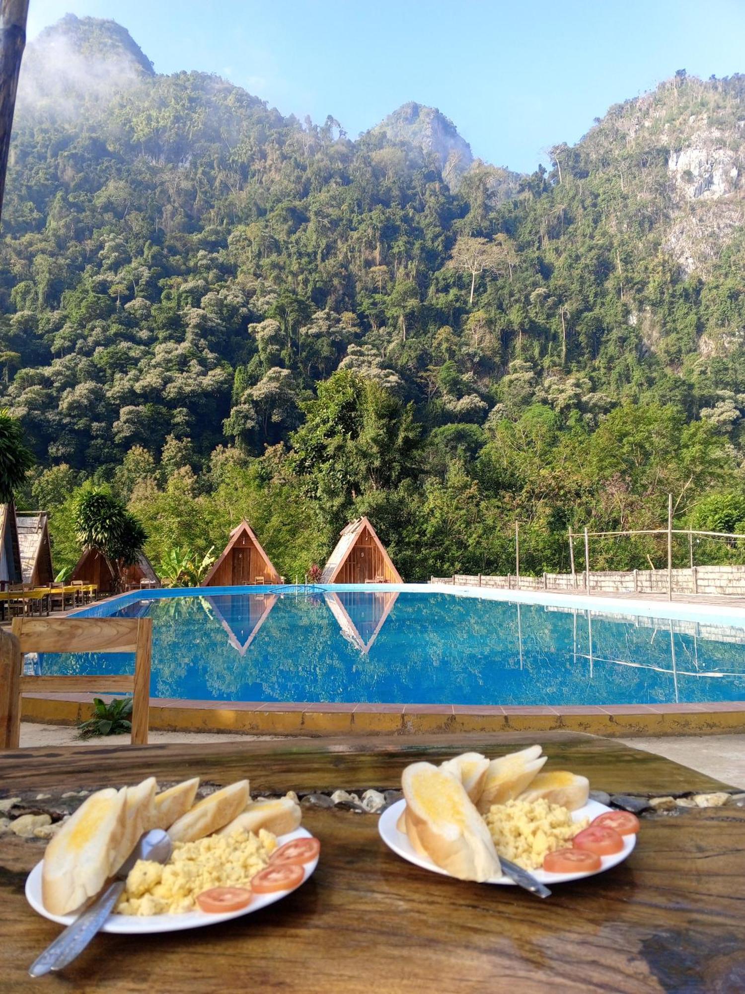 Campingsite Swimming Pool Ban Nongkham Exterior foto